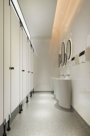 HPL Toilet Cubicle Manufacturer in Mumbai and Pune - Borna
